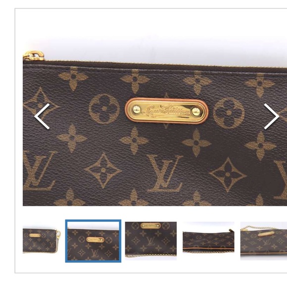 LOUIS VUITTON MONOGRAM CANVAS POCHETTE - Picture 2 of 6